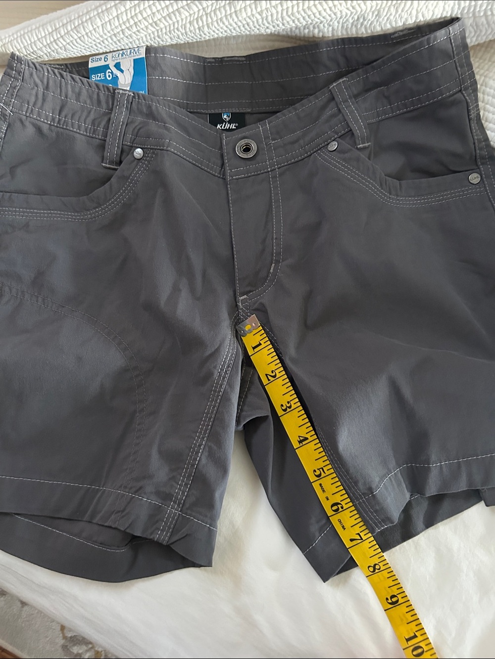 NWT Kuhl Women's Charcoal Outdoor Shorts - Picture 4 of 4